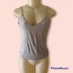 NWOT Beige Tank Top Size M